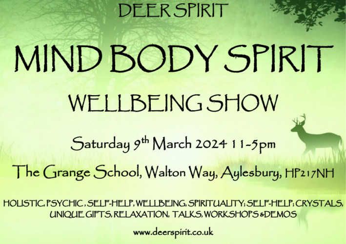 Tarot Readings at Deer Spirit Events - Grange School Aylesbury - Saturday 9th March 2024