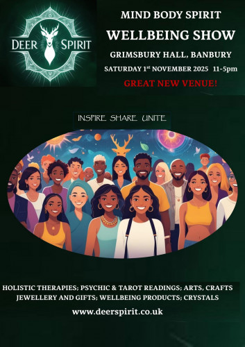 Deer Spirit Event - Grimsbury Hall Banbury - Saturday 1st November 2025 - 11:00-5:00