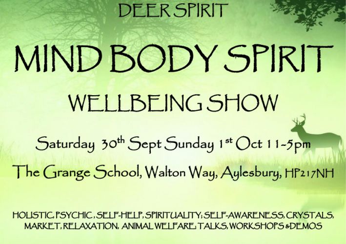 Tarot Readings at Deer Spirit Events - Grange School Aylesbury - 30th September & 1st October 2023