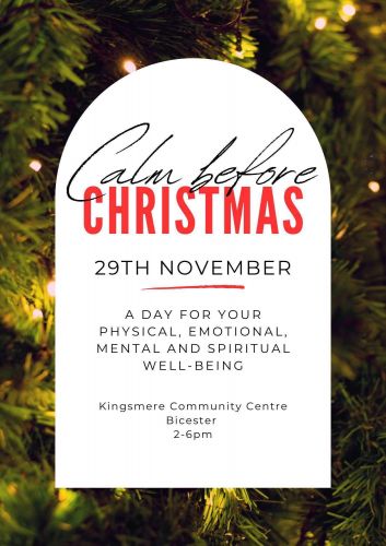 Elysian Events are hosting their Calm before Christmas event Kingsclere Community Centre - 29th November 25 - 2pm - 6pm