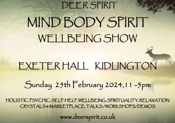 Tarot Readings at Deer Spirit Events - Exeter Hall - Kidlington - Sunday 25th February 2024 - 11am - 5pm