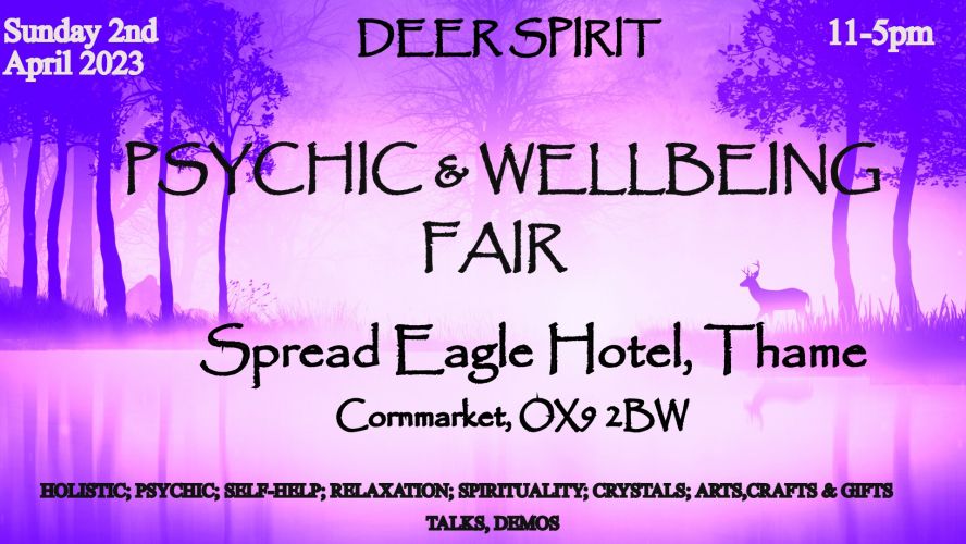 Tarot Readings at Deer Spirit Events Thame - Sunday 2nd April 2023