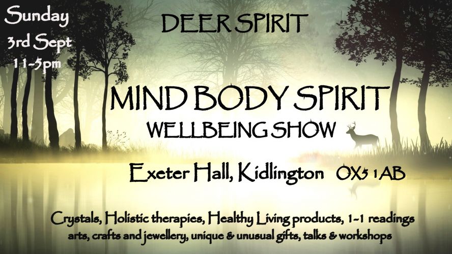 Tarot Readings at Deer Spirit Events - Exeter Hall - Kidlington - Sunday 3rd September 2023