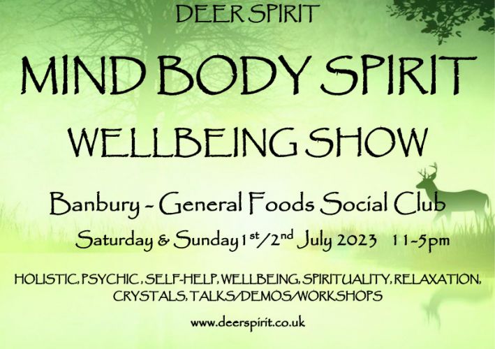 Tarot Readings at Deer Spirit Events - General Foods - Banbury - 1st and 2nd July 2023