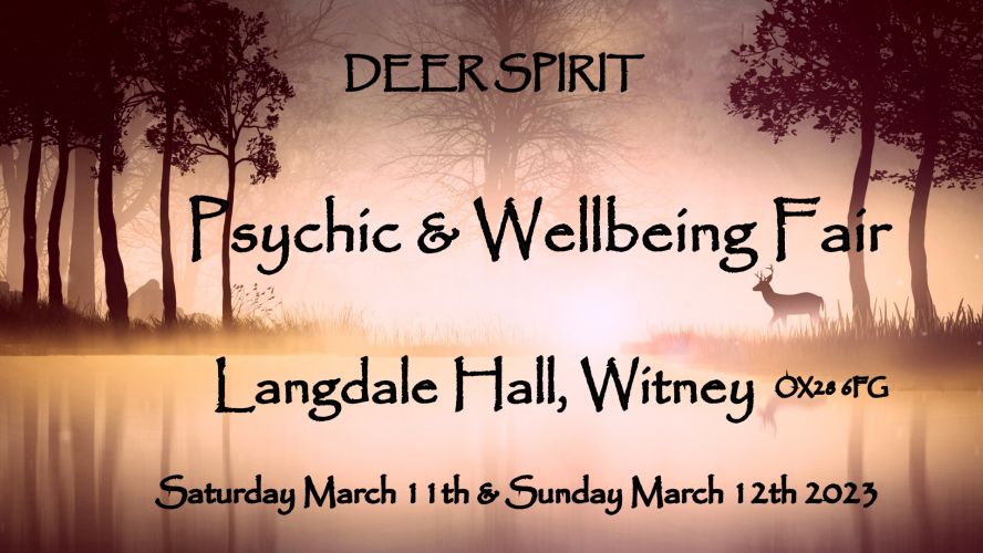 Tarot Readings at Deer Spirit Events Witney - 2 day event - 11th & 12th March 2023