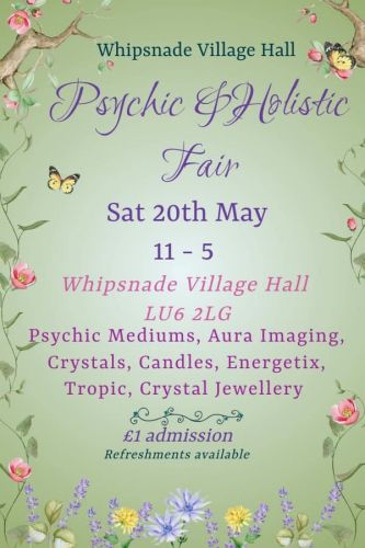 Tarot Readings at Whipsnade Village Hall Saturday 20th May 2023 - 11:00am - 5:00pm