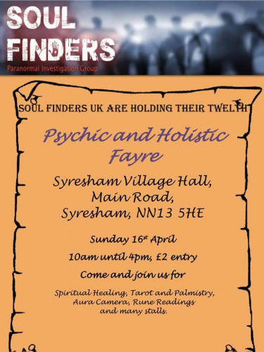 Tarot Readings at Syresham Village Hall Brackley - 16th April 2023